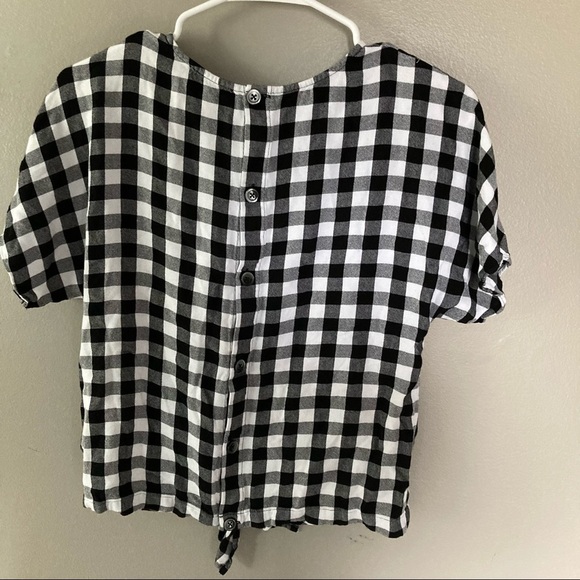 Madewell Buffalo Check Top - Picture 3 of 3